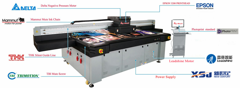 Flatbed UV Printer